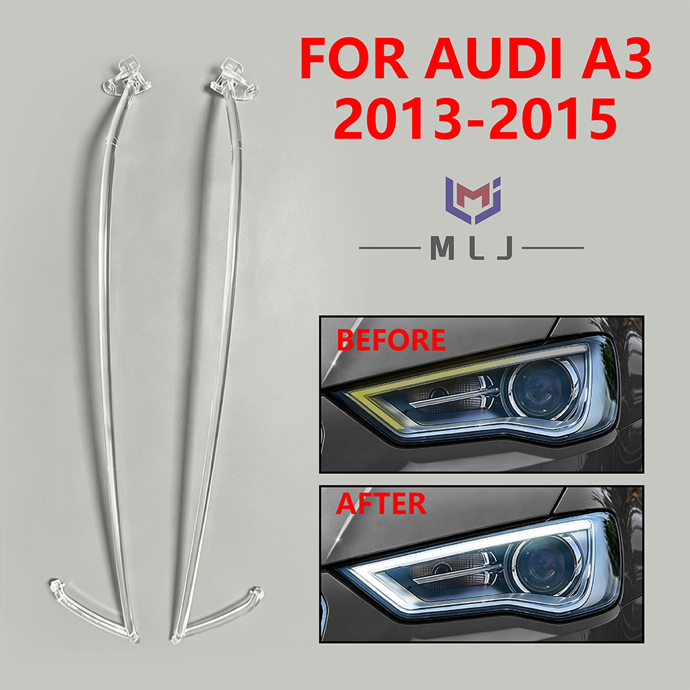 Running Headlamp - Pour Audi A3 2013-2015 : Bandes