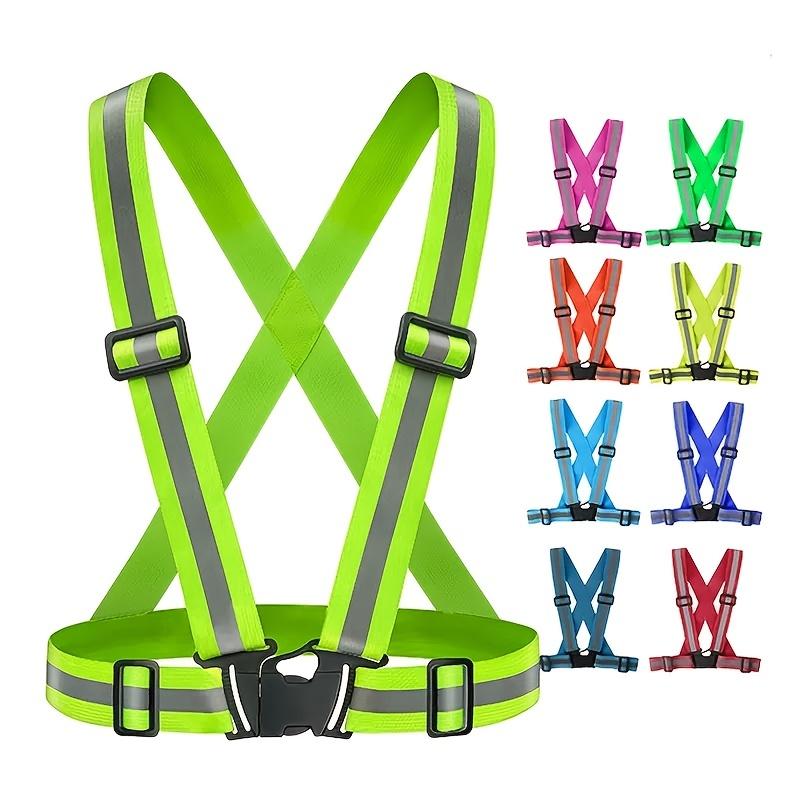 Running Visibility Gear - Gilet de sécurité réfléchissant avec bande