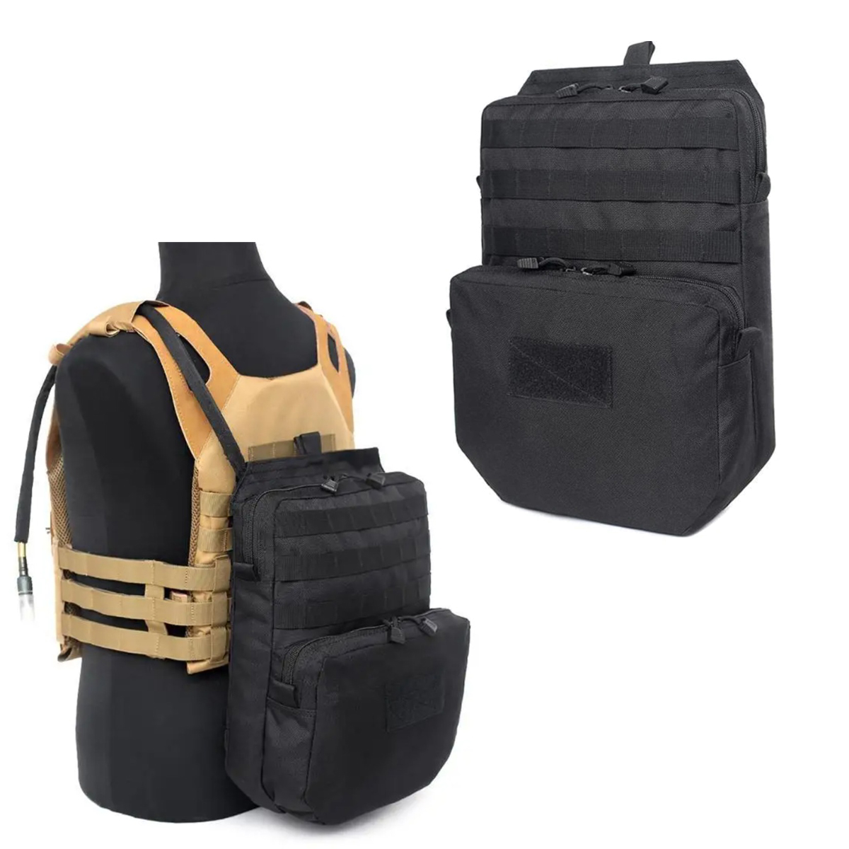 Hydration Vest - GlaEDC-Sac à dos d'hydratation en nylon