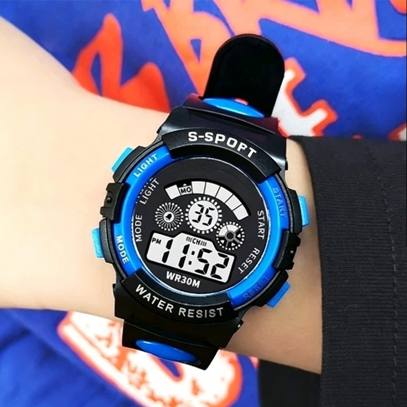 Running Watch - Montre électronique pour enfants, montre pour