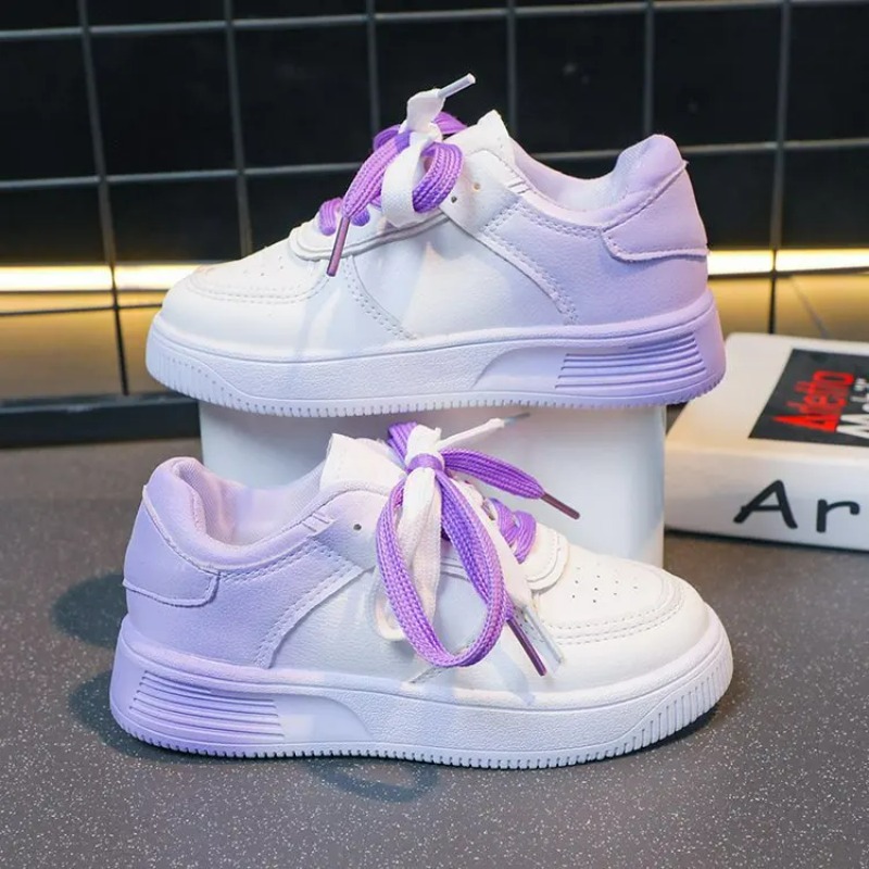 Running Shoes Women - Nouvelles baskets dégradées blanches pour femmes,