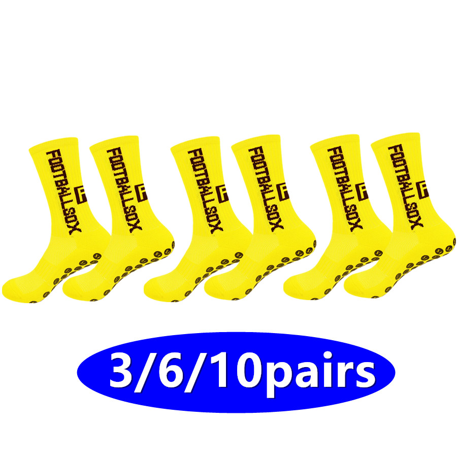 Sports Socks - 3/6/10 paires de chaussettes antidérapantes pour