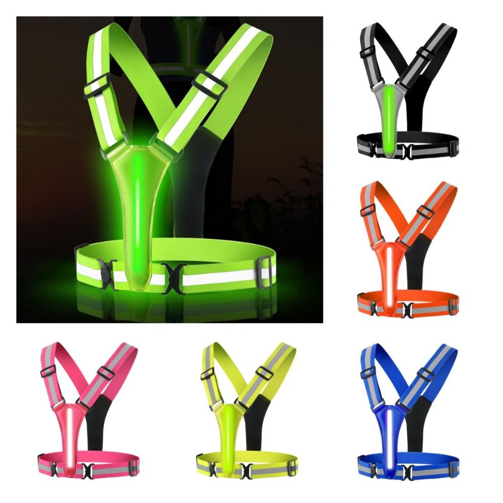 Gilet réfléchissant à LED rech - Running Visibility Gear avis et prix