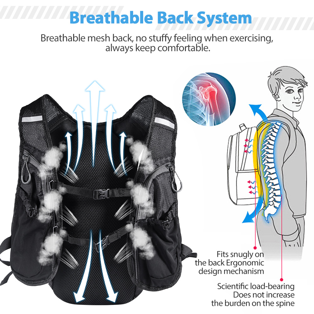 Sac à dos de course avec sac d - Hydration Vest avis et prix