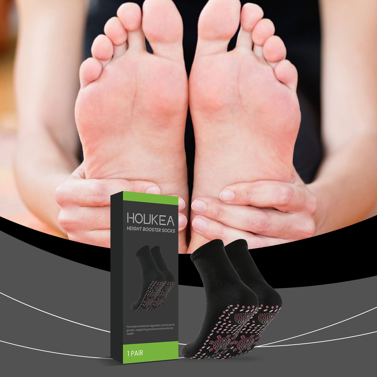 Chaussettes chauffantes pour l - Sports Socks avis et prix