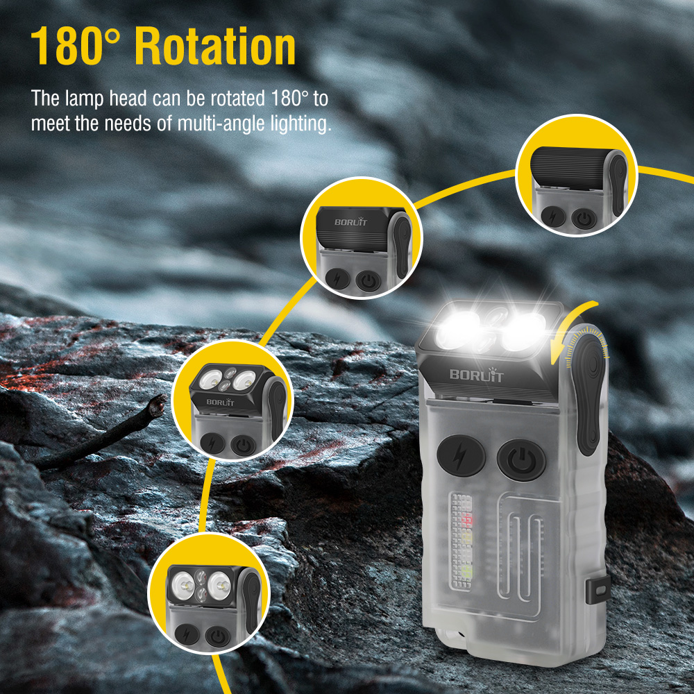 BORUiT V20 Lampe torche LED ED - Running Headlamp avis et prix