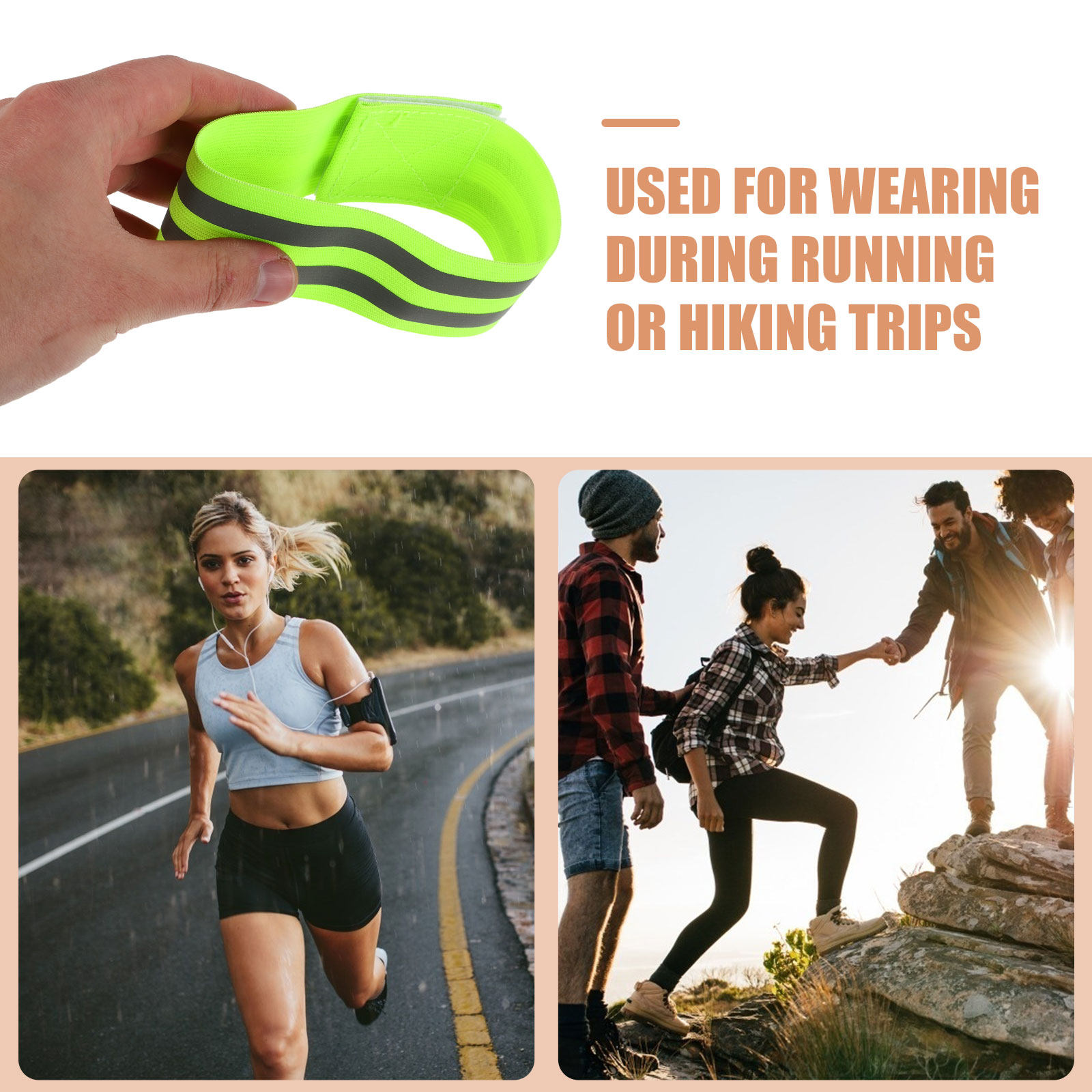 10 pièces, brassard réfléchiss - Running Visibility Gear avis et prix