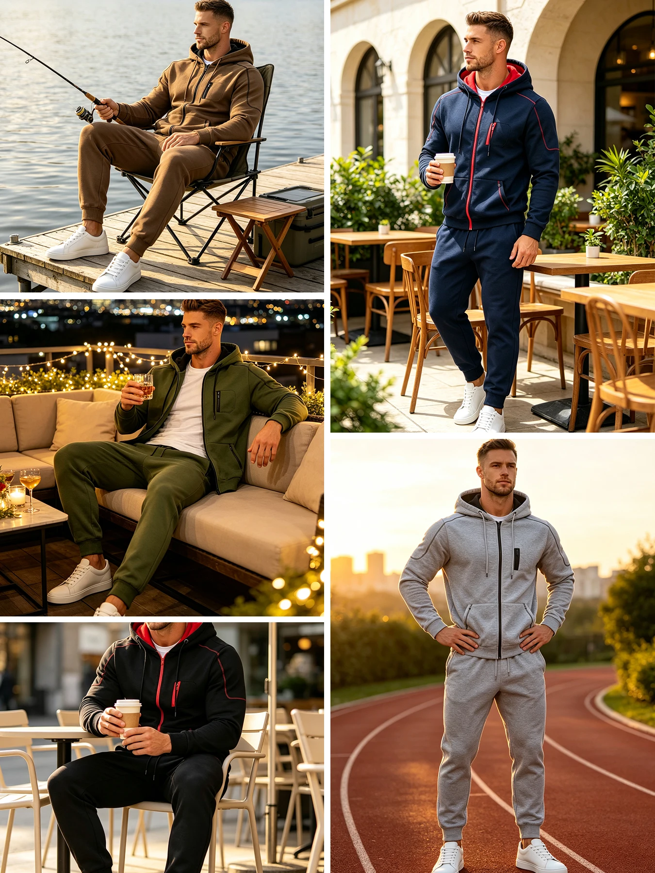 Ensemble de survêtement décont - Joggers Pants avis et prix